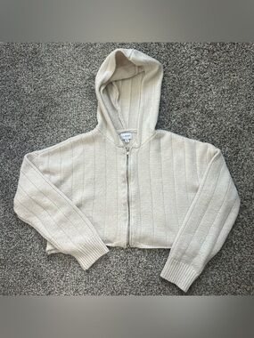 Pacsun LA Hearts zip sweater